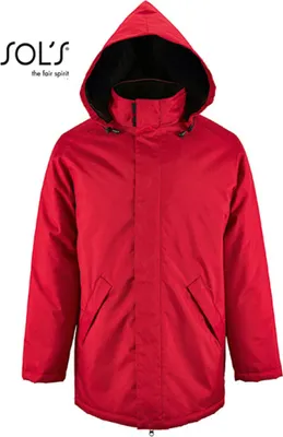Image de SOLs 02109 | Veste Femme avec doublure matelassée Robyn - Couleur : Red - Taille : XL