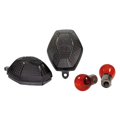 Produktbild von Blinkergläser SUZUKI Bandit 600/1200/1250, Paar, getönt, Birne 12V/21W gelb, E-