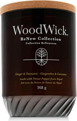 Image de WoodWick - Bougie ReNew Ginger & Turmeric 368.0g