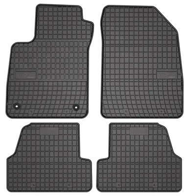 Productafbeelding van Rubberen automatten voor Opel Mokka 2012-2016 (crossover) – 4-delig, zwart, op maat – Wielganizator SolidPRO