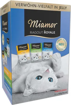Produktbild von Miamor - Ragout Royale Pouch Multipack 48x100g | 3 Sorten Vorteilspack