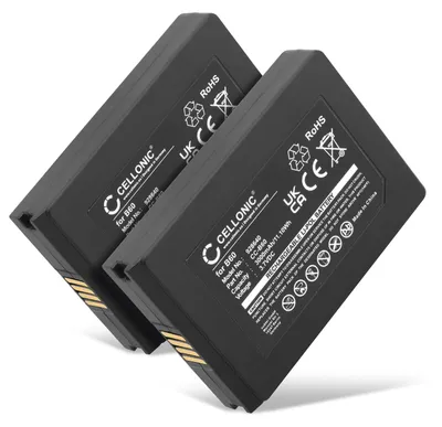 Produktbild von CELLONIC 2x Akku für Zahlungsterminal / POS Kompatibel mit Vectron MobilePro 3, B60 - (3000mAh, 3.7V)