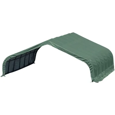 Produktbild von ShelterLogic namiot foliowy pastwiskowy namiot garażowy Run-In-Shed Green 610x670x320 cm