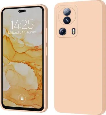 Produktbild von Hülle für Xiaomi 13 Lite 5G Case Cover Bumper Silikon Softgrip Schutzhülle Farbe: Rosa