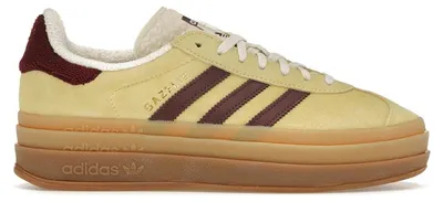 Produktbild von adidas Gazelle Bold Almost Yellow Maroon (Women's) - EU 40