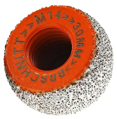 Zdjęcie produktu dla Wiertło diamentowe 30 mm z gwintem M14 do szlifierki kątowej, do wiercenia w ceramice, płytkach, marmurze i granicie
