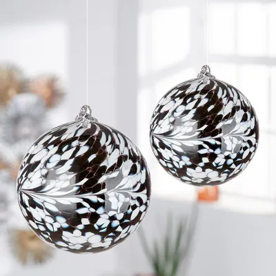 Produktbild von Gilde Glasart Hängekugel " Saturn " VE 4 58005