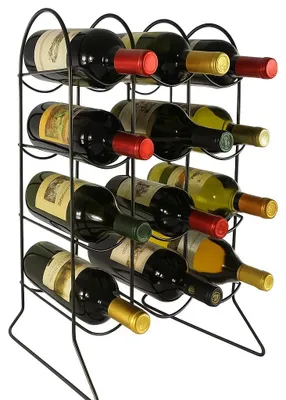 Produktbild von Cookinglife Weinregal Bar Essentials Schwarz - 12 Flaschen
