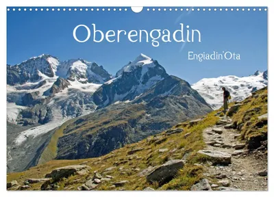 Produktbild von Kalender 2027 · US-Version · Oberengadin (Wandkalender 2027 17" × 12" Querformat), CALVENDO 12-Monats-Wandkalender