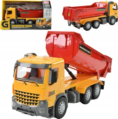 Immagine prodotto di Lolex | Camion giocattolo - 1:12 - Multicolore - Giocattolo creativo - Design realistico - Comando manuale
