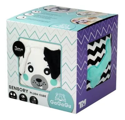 Obrázok produktu pre GaGaGu Plstená senzorická kocka pre dojčatá 15 x 15 cm