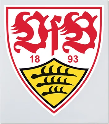 Produktbild von VfB Stuttgart Aufkleber Wappen