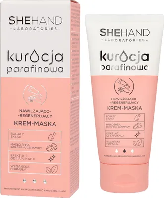 Obrázek produktu pro Shehand Paraffin Treatment hydratační a regenerační krém-maska na ruce, 75 ml