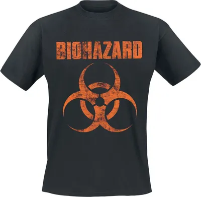 Produktbild von Biohazard T-Shirt Herren Logo schwarz Band-Merch, Bands 100% Baumwolle S