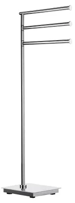 Produktbild von Smedbo OUTLINE - Badetuchhalter Standmodell 3-armig in Edelstahl poliert FK604