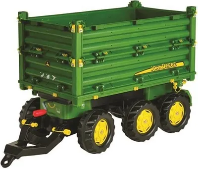Produktbild von rolly toys Multi Trailer John Deere Dreiachs-Dreiseitenkipper, Maße: 113x45,5x63 cm; 12 504 3
