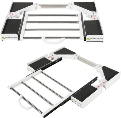 Image de Aopunly Cadre de liaison Kit de montage intermédiaire Séchoir Extensible Lave-linge stable