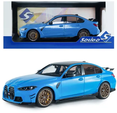 Produktbild von Solido 421186606 - 1:18 BMW M3 (G80) blau - Neu