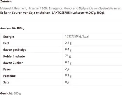 Produktbild von SCHÄR Senza Glutine Spaghetti Glutenfrei Pasta mit 20% Hirse 500g