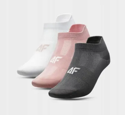 Produktbild von 4F Damen Sneaker-Socken F194 (3er-Pack) 35-38 Mehrfarbig