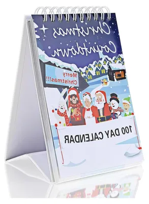 100-Tage-Adventskalender Weihnachten 2025, Countdown-Kalender für Kinder