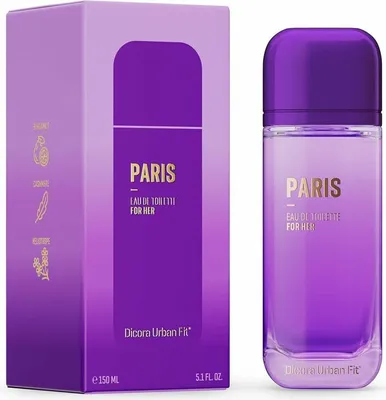 Produktbild von Dicora Urban Fit Paris Damenparfüm EDT 150 ml
