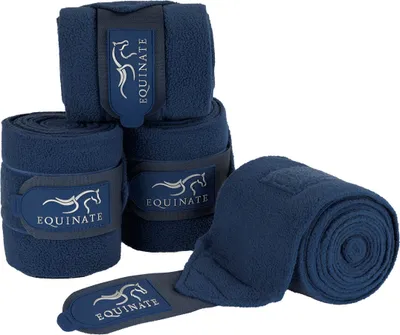 Produktbild von Equinate Fleecebandagen Harmony Navy Pferd