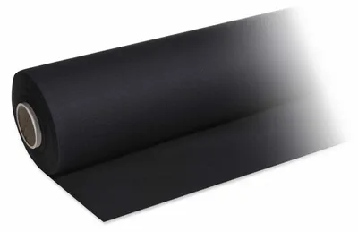 Produktbild von 1 Rolle Tischdecke Tischtuch Premium Airlaid 1,2m x 25m stoffähnlich schwarz