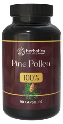 Obrázek produktu pro 100% borovicový pyl – 90 kapslí – Herbatica