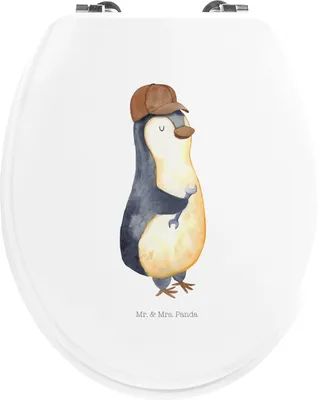 Produktbild von Mr. & Mrs. Panda Toilettendeckel Wenn Papa es nicht reparieren kann, sind wir am Arsch - Weiß - Geschenk, Dad Bester Vater, Vatertag, WC Sitz, Schraubenschlüssel, Familie