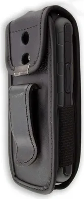 Image de Etui en cuir avec clip ceinture pour Samsung B2700