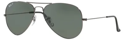 Produktbild von Ray-Ban Aviator Classic RB3025 003/58 W0879 M (58) Silber-Grün, polarisiert
