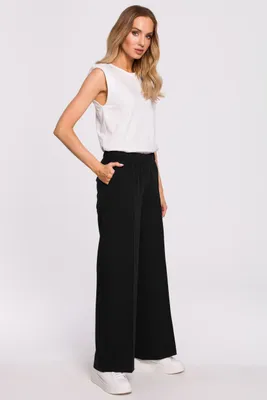 Imagen del producto de Made of Emotion: Pantalones elegantes para mujer, modelo Ottili M570, color , talla S