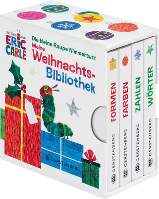 Produktbild von Die kleine Raupe Nimmersatt - Meine Weihnachtsbibliothek