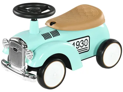 Produktbild von AIYAPLAY Rutschauto Kinderfahrzeug mit Stauraum, Kinderauto mit Kippschutz Grün