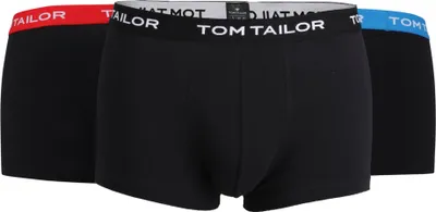 Produktbild von TOM TAILOR Herren Pants schwarz melange 3er Pack Größe: XL