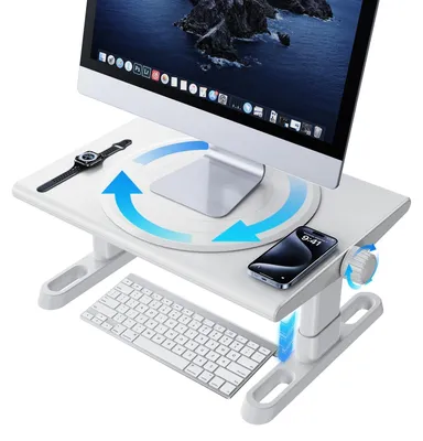 Productafbeelding van Solidchoice - Ergonomische Monitorstandaard met 360° Draaifunctie