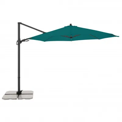 Obrázek produktu pro Derby DERBY DX 335 cm – zahradní slunečník s boční nohou : Desén látky - 848