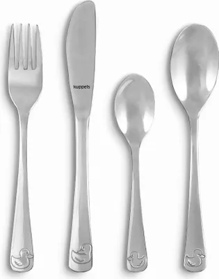 Produktbild von Kuppels 4-tlg. Kinderbesteck Set DUCKS
