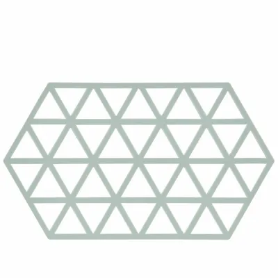 Produktbild von Zone Denmark Topfuntersetzer Hexagon Dreiecke 14 x 24 cm Silikon Nordic Sky