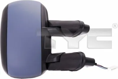 Produktbild von TYC 309-0060 Außenspiegel Seitenspiegel Links für FIAT Doblo Cargo (223) Konvex Beheizt Grundiert