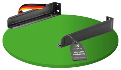 Image de Support mural en acier pour four à micro-ondes