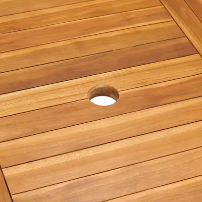 Immagine prodotto di vidaXL set da pranzo da giardino 9 pezzi con cuscini in legno massiccio teak