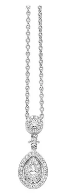 Produktbild von Viventy Halskette mit Anhänger Damen Zirkonia Silber 785102