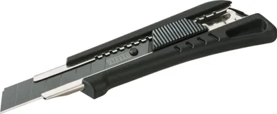 Produktbild von Stroxx Cuttermesser Kunststoff 18 mm präzises Schneidwerkzeug