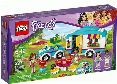 Produktbild von LEGO Friends Wohnwagen-Ausflug 41034