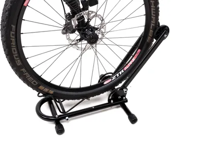 Produktbild von stabiler Fahrrad Ausstellungs Ständer 20-29 Zoll faltbar M Wave schwarz
