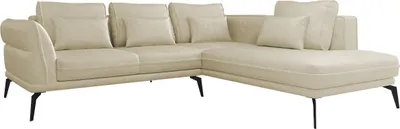 Produktbild von MIRJAN24 Ecksofa Zurich, Polsterecke Sofa mit Schlaffunktion, Couchgarnitur, Loft L-Form (Farbe: Monolith 02, Seite: Rechts 2R-OT)