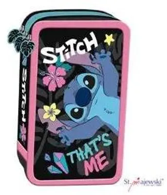 Immagine prodotto di Astuccio a tre scomparti con accessori Stitch - ST-MAJEWSKI