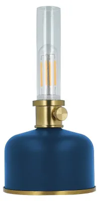 Zdjęcie produktu dla Lampa Naftowa Retro Led Niebieska Flr-35 Forever Light